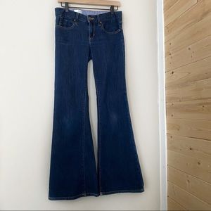 Gap dark wash “Vintage flare” jeans size 4